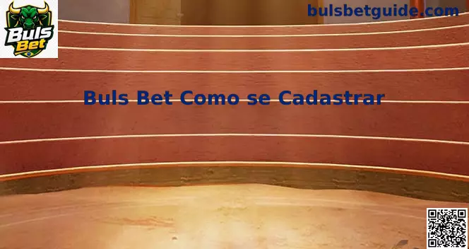 Como se cadastrar na Buls Bet
