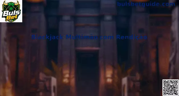 Interface do Blackjack Multimão com Rendição