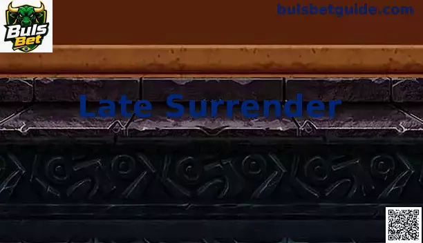 Demonstração da mesa de Blackjack com opção de Late Surrender