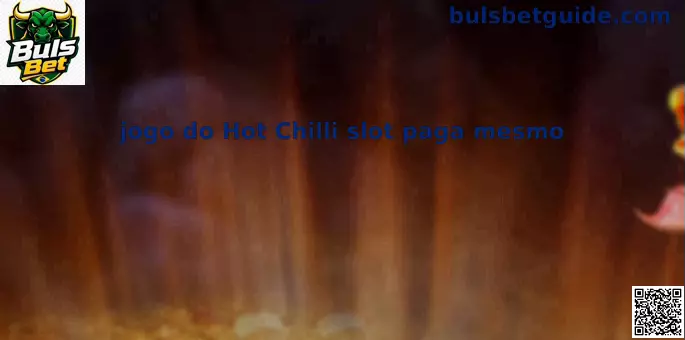 Tela ilustrativa do jogo Hot Chilli slot em versão de demonstração