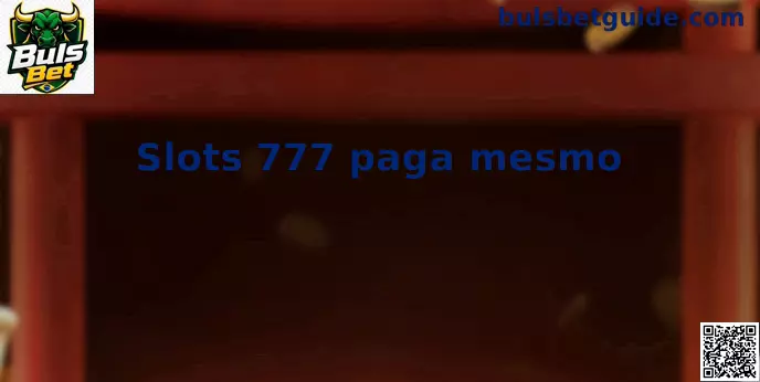 Interface ilustrativa de Slots 777 paga mesmo com símbolos clássicos de caça-níquel