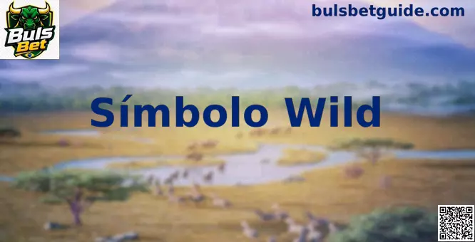 Símbolo Wild em destaque nas bobinas de um slot online da Buls Bet